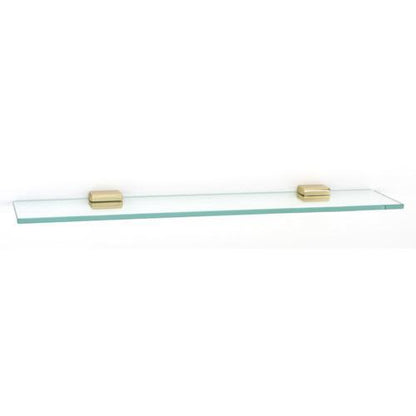 Alno - 24 Inch Glass Shelf W/Brackets