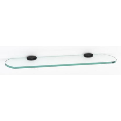 Alno - 18 Inch Glass Shelf W/Brackets