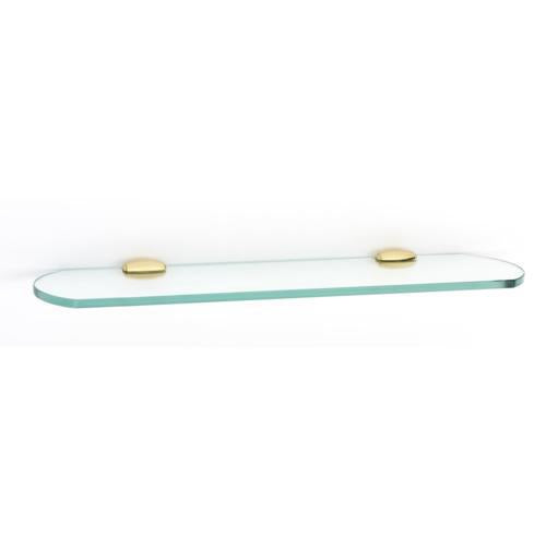 Alno - 18 Inch Glass Shelf W/Brackets