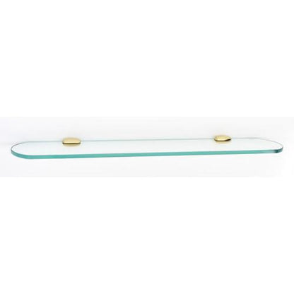 Alno - 24 Inch Glass Shelf W/Brackets