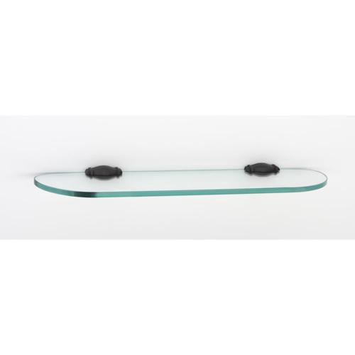 Alno - 18 Inch Glass Shelf W/Brackets