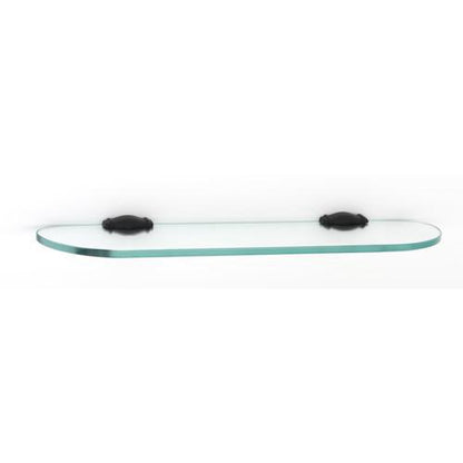 Alno - 18 Inch Glass Shelf W/Brackets