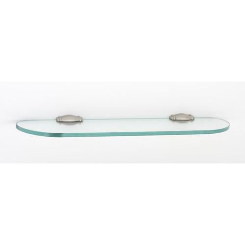 Alno - 18 Inch Glass Shelf W/Brackets