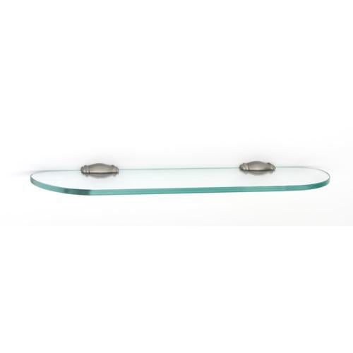 Alno - 18 Inch Glass Shelf W/Brackets
