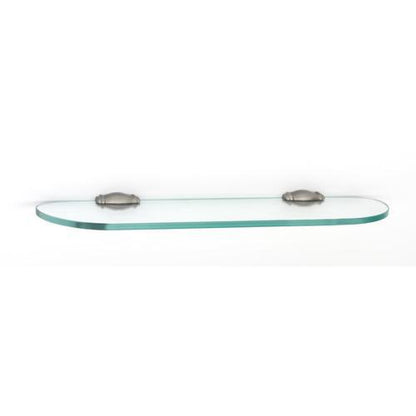 Alno - 18 Inch Glass Shelf W/Brackets