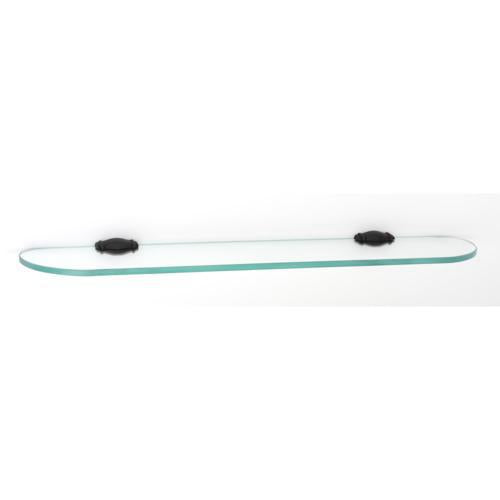 Alno - 24 Inch Glass Shelf W/Brackets