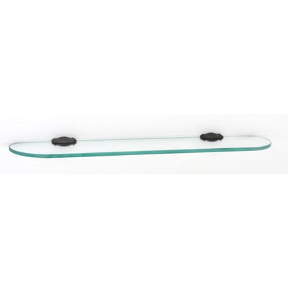 Alno - 24 Inch Glass Shelf W/Brackets
