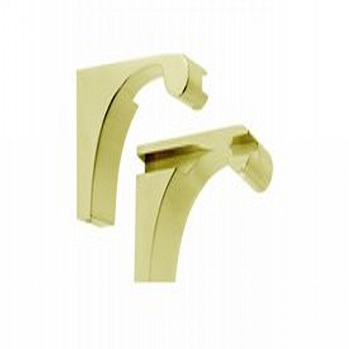 Alno - Luna Glass Shelf Brackets Only