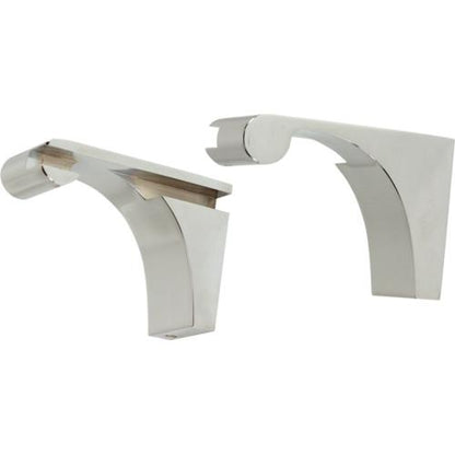 Alno - Luna Glass Shelf Brackets Only