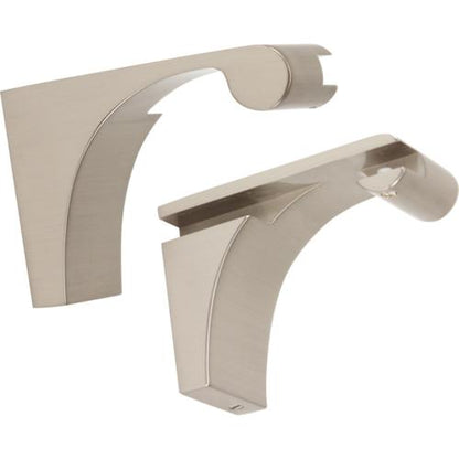 Alno - Luna Glass Shelf Brackets Only
