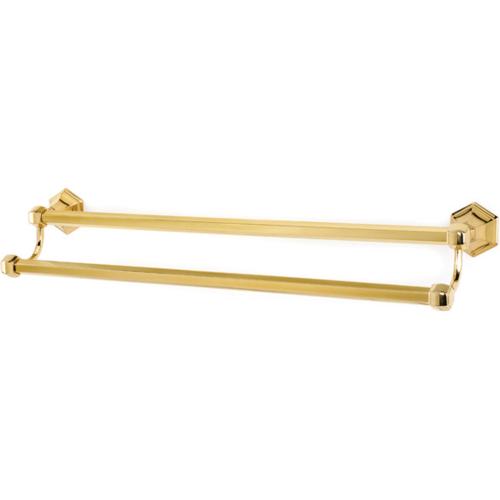 Alno - Nicole 24 Inch Double Towel Bar