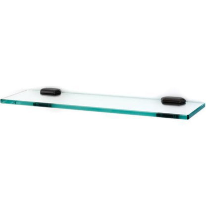 Alno - 18 Inch Glass Shelf W/Brackets