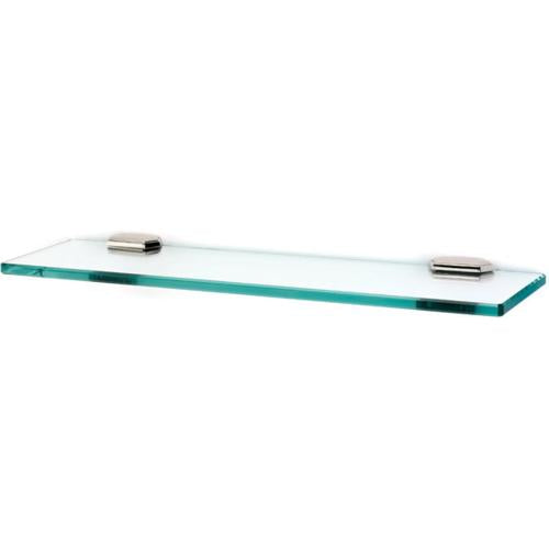 Alno - 18 Inch Glass Shelf W/Brackets