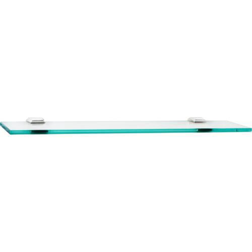 Alno - Geometric 24 Inch Glass Shelf W/Brackets