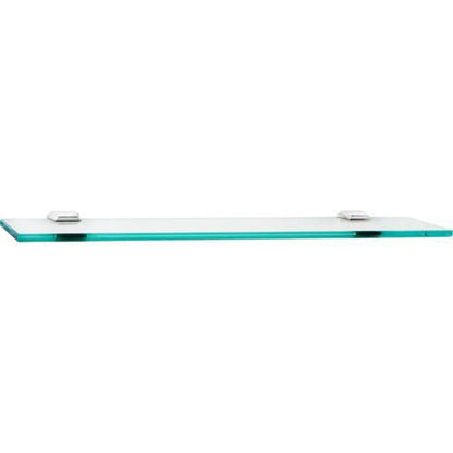 Alno - Geometric 24 Inch Glass Shelf W/Brackets