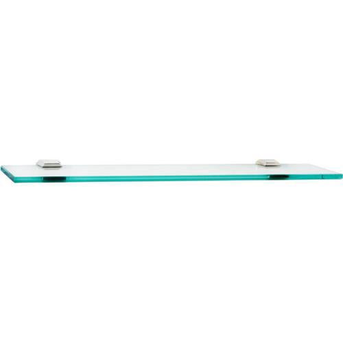 Alno - Geometric 24 Inch Glass Shelf W/Brackets