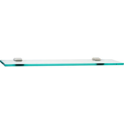 Alno - Geometric 24 Inch Glass Shelf W/Brackets