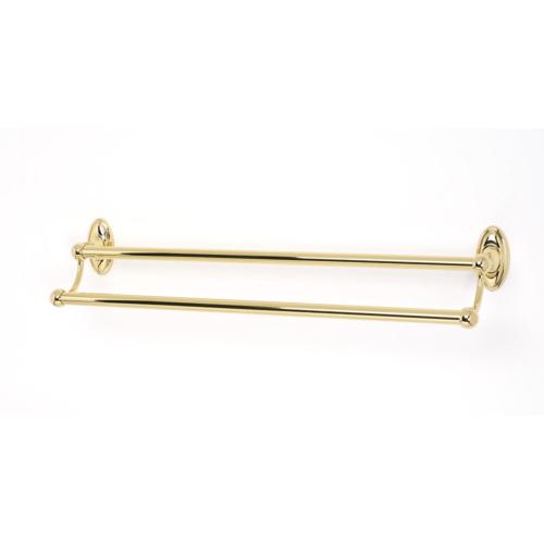 Alno - Classic Traditional 24 Inch Double Towel Bar