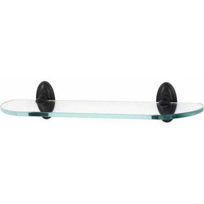Alno - Classic Traditional 18 Inch Glass Shelf W/Brackets