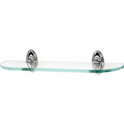 Alno - Classic Traditional 18 Inch Glass Shelf W/Brackets