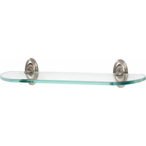 Alno - Classic Traditional 18 Inch Glass Shelf W/Brackets