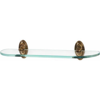 Alno - 24 Inch Glass Shelf W/Brackets