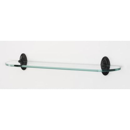 Alno - 24 Inch Glass Shelf W/Brackets