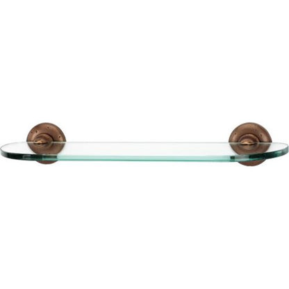 Alno - 18 Inch Glass Shelf W/Brackets