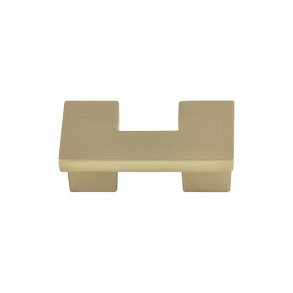 Atlas Homewares - U Turn 1 1/4 Inch Center to Center Square Knob