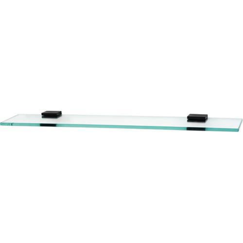 Alno - Contemporary II 18 Inch Glass Shelf W/Brackets