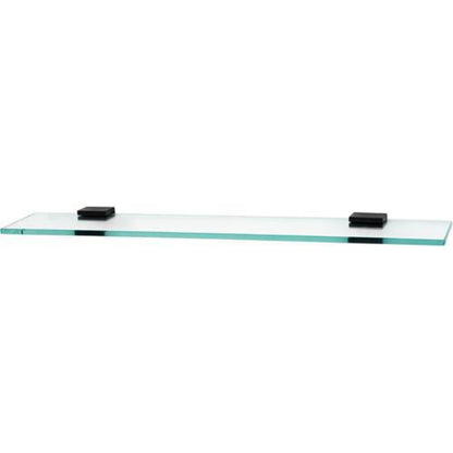 Alno - Contemporary II 18 Inch Glass Shelf W/Brackets