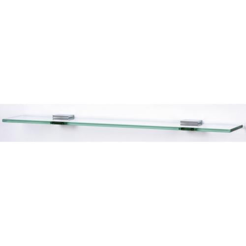 Alno - Contemporary II 18 Inch Glass Shelf W/Brackets