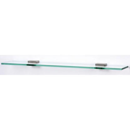 Alno - Contemporary II 18 Inch Glass Shelf W/Brackets
