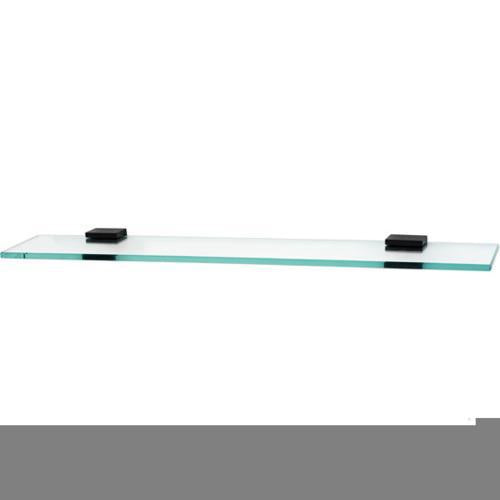 Alno - Contemporary II 24 Inch Glass Shelf W/Brackets