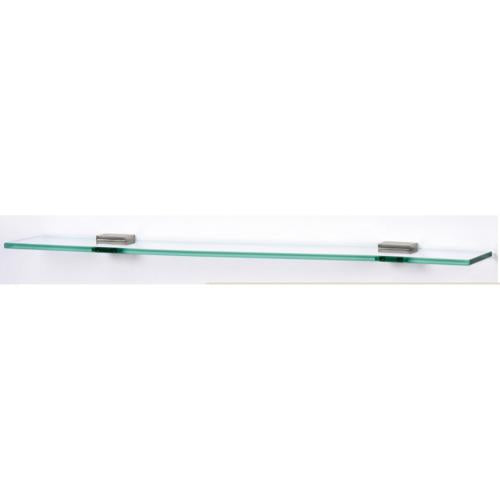 Alno - Contemporary II 24 Inch Glass Shelf W/Brackets