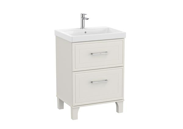 Roca Bath - Romea Two Drawers Freestanding Bathroom Vanity 24 x 18 Inch