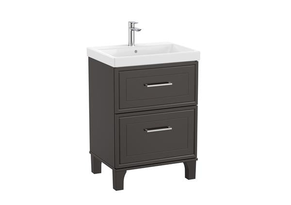 Roca Bath - Romea Two Drawers Freestanding Bathroom Vanity 24 x 18 Inch