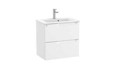 Roca Bath - Aleyda Two Drawers Wall-Hung Bathroom Vanity 24 x 18 Inch