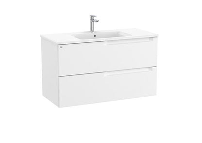 Roca Bath - Aleyda Two Drawers Wall-Hung Bathroom Vanity 40 x 18 Inch