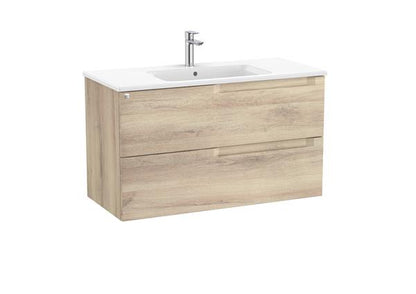 Roca Bath - Aleyda Two Drawers Wall-Hung Bathroom Vanity 40 x 18 Inch
