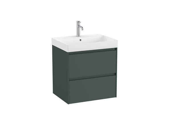 Roca Bath - Ona Two Drawers Wall-Hung Bathroom Vanity 24 x 18 Inch