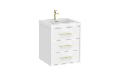 Roca Bath - Maris Freestanding/Wall-Hung Vanity Unit With Three Drawers