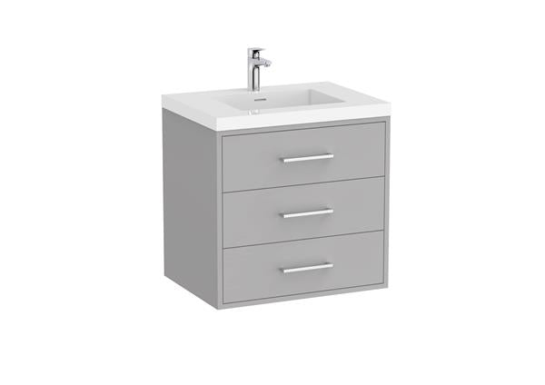 Roca Bath - Maris Freestanding/Wall-Hung Vanity Unit With Three Drawers