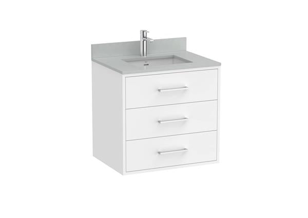 Roca Bath - Maris Freestanding/Wall-Hung Vanity Unit With Three Drawers