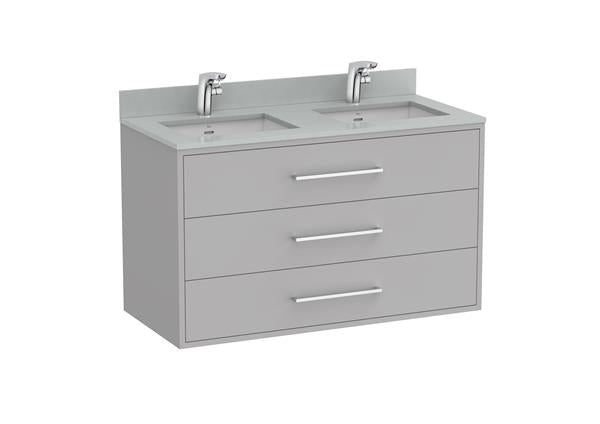 Roca Bath - Maris Freestanding/Wall-Hung Vanity Unit With Three Drawers