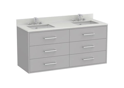 Roca Bath - Maris Freestanding/Wall-Hung Vanity Unit With Six Drawers