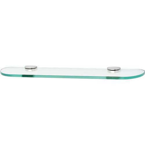 Alno - Euro 24 Inch Glass Shelf W/Brackets