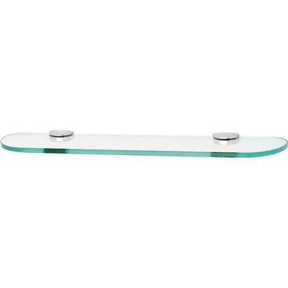 Alno - Euro 24 Inch Glass Shelf W/Brackets