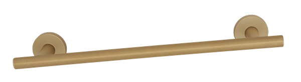 Alno - Vita Bella Towel Holder Knurled Bar 12 Inch