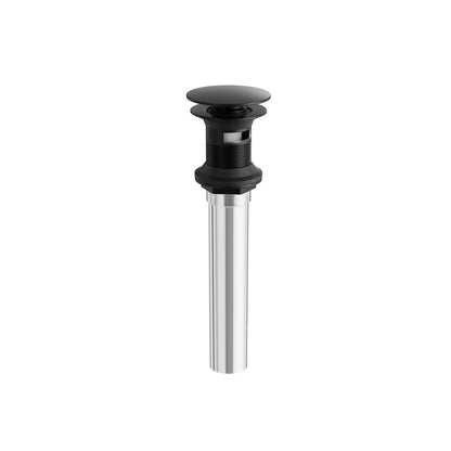 Aquabrass - ound Pres Pop-Up Drain W/Overflow